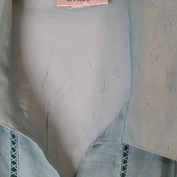 Dress Barn Light Blue Blouse - Picture 2 of 9